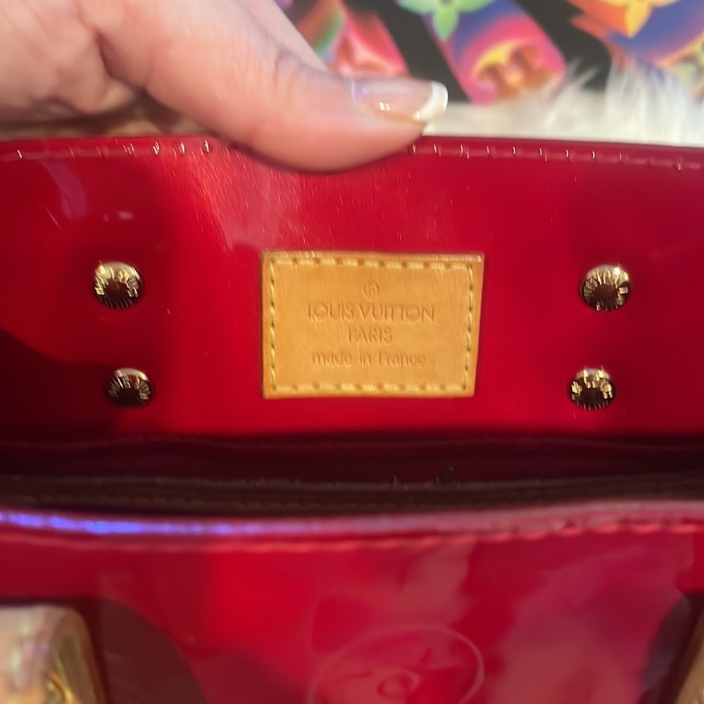 Louis Vuitton Red Mini Bag - Picture 8 of 12